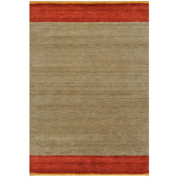 Indo Hand-loomed Gabbeh Wool Rug (5'9 x 8'2)