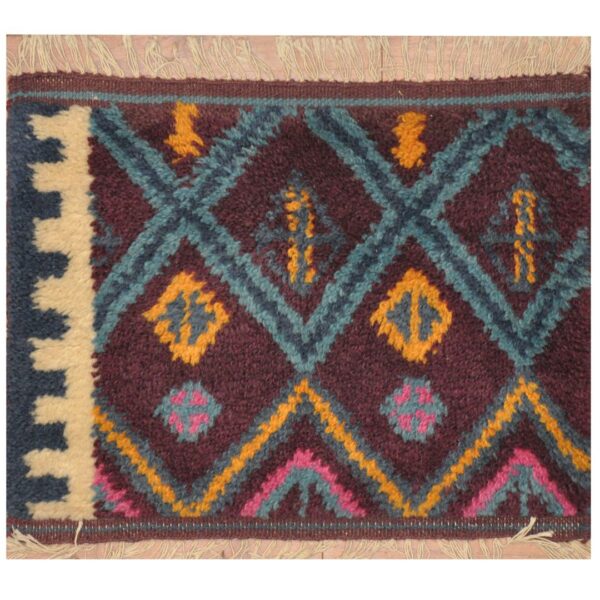 Indo Hand-knotted Tibetan Wool Rug (1'6 x 2')