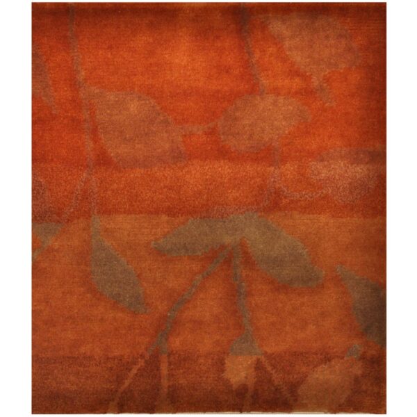 Indo Hand-knotted Tibetan Wool Rug (2' x 2')