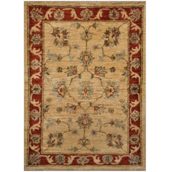 Afghan Hand-knotted Tribal Oushak Wool Rug (2' x 3')