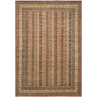 Afghan Hand-knotted Tribal Kazak Wool Rug (9'8 x 14'2)