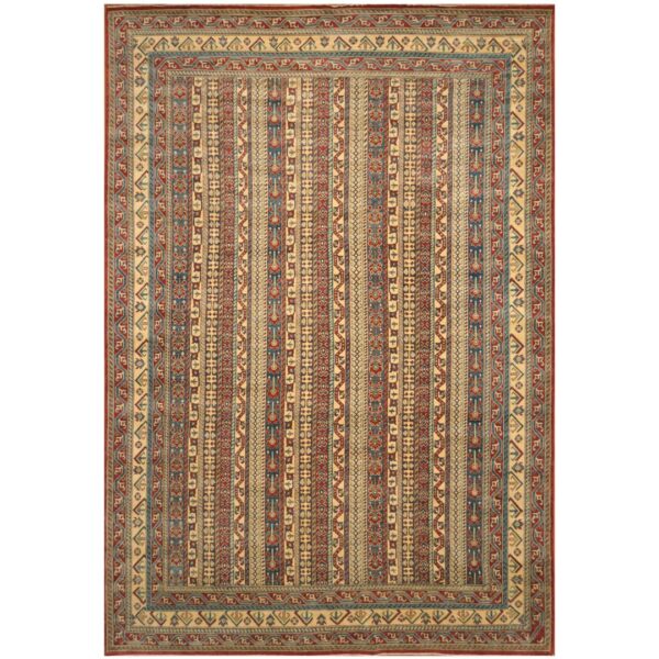Afghan Hand-knotted Tribal Kazak Wool Rug (9'8 x 14'2)
