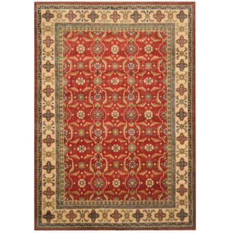 Afghan Hand-knotted Tribal Kazak Wool Rug (8'6 x 11'10)