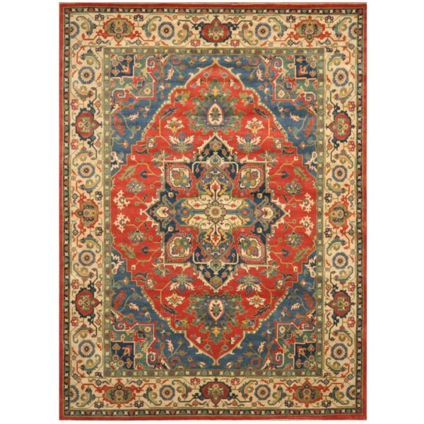 Afghan Hand-knotted Tribal Kazak Wool Rug (10'3 x 14'2)