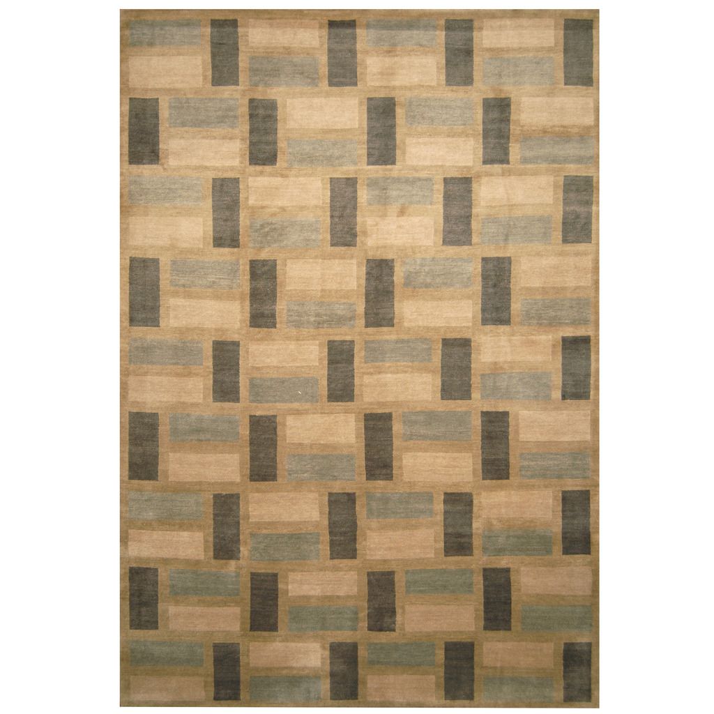 Nepalese Hand-knotted Tibetan Wool Rug (10' x 14')