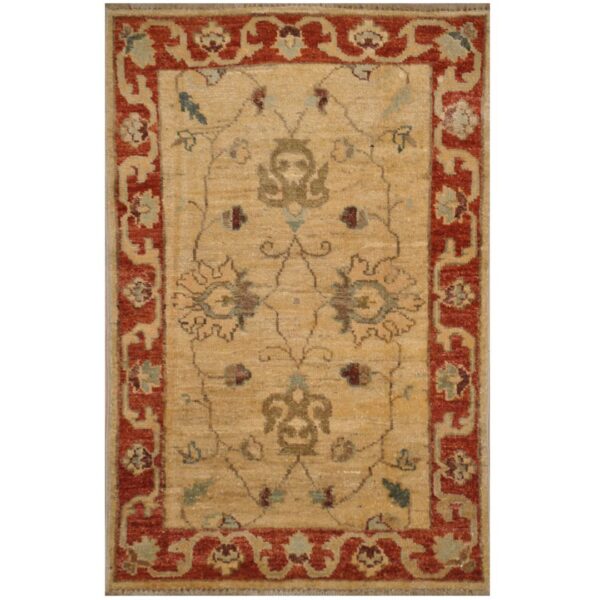 Afghan Hand-knotted Kazak Wool Rug (2' x 3')