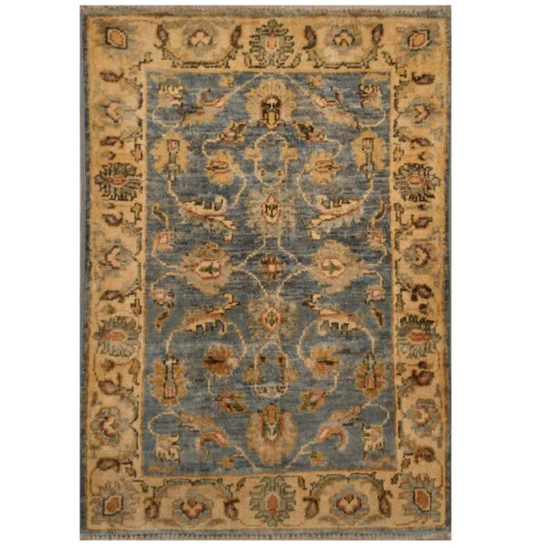 Afghan Hand-knotted Oushak Wool Rug (2' x 3')