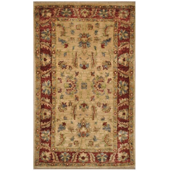 Afghan Hand-knotted Oushak Wool Rug (2' x 3')