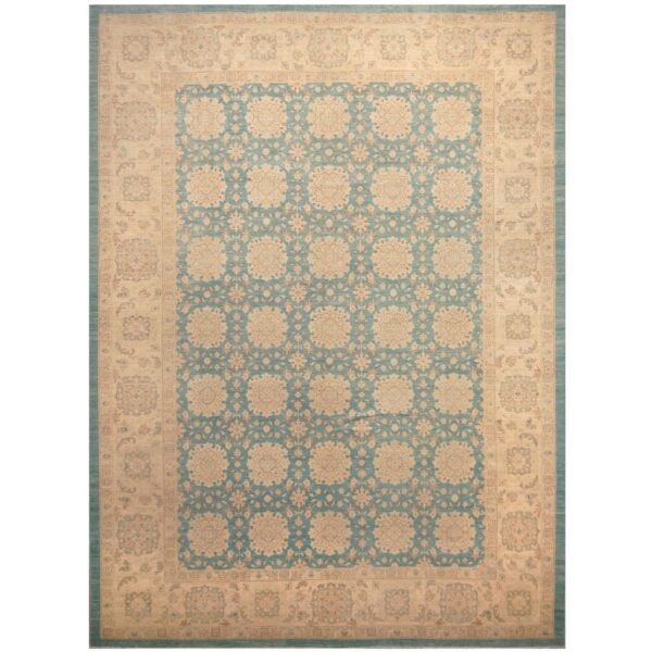 Afghan Hand-knotted Vegetable Dye Khotan Wool Rug (9'10 x 13'6)