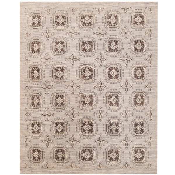 Afghan Hand-knotted Turkoman Wool Rug (8'1 x 9'11)