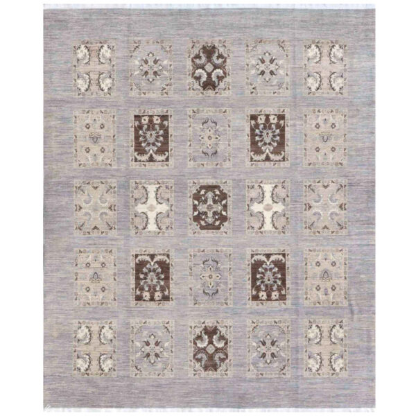 Afghan Hand-knotted Kazak Wool Rug (8'1 x 9'9)