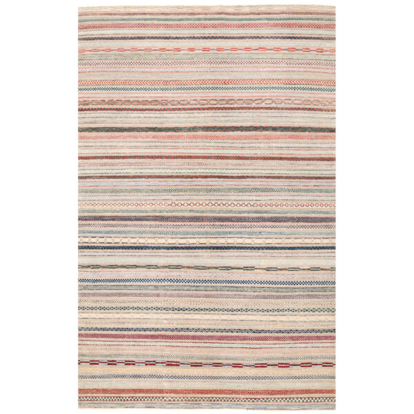 Afghan Hand-knotted Gabbeh Wool Rug (6' x 9'4)