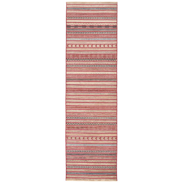 Afghan Hand-knotted Vegetable Dye Gabbeh Wool Runner (2'7 x 9'5)