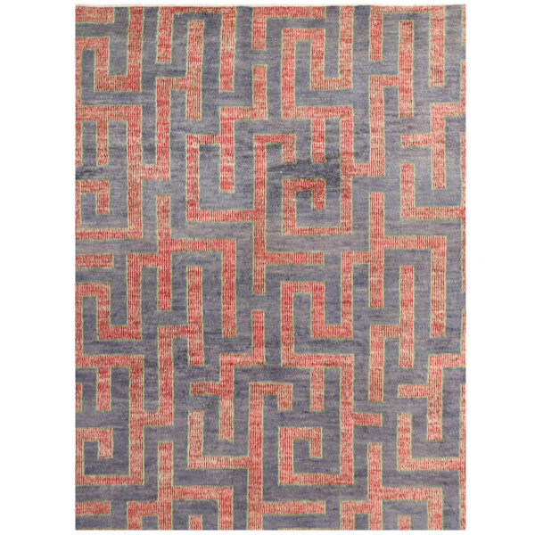 Afghan Hand-knotted Vegetable Dye Shag Gabbeh Wool Rug (10'7 x 14'1)