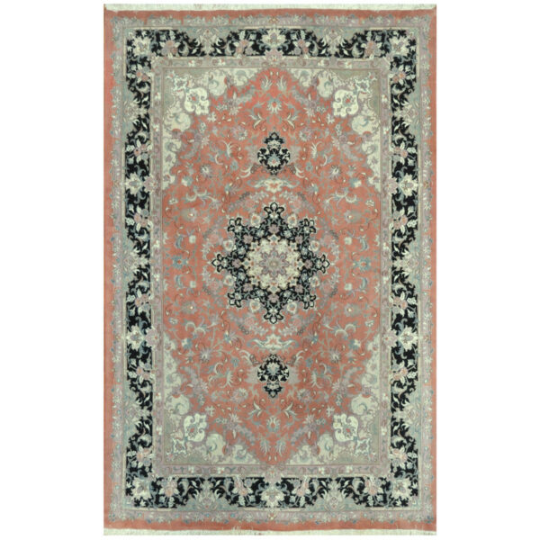 Persian Hand-knotted Fine Tabriz Wool Rug (6'5 x 10'2)