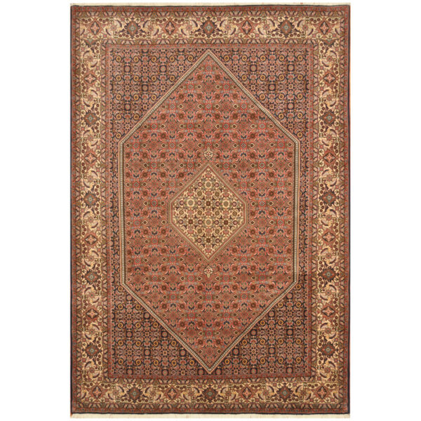 Persian Hand-knotted Semi-antique 1960's Bidjar Wool Rug (6'7 x 9'8)