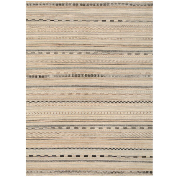 Afghan Hand-knotted Vegetable Dye Gabbeh Wool Rug (8'2 x 11'1)