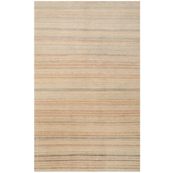 Afghan Hand-knotted Vegetable Dye Gabbeh Wool Rug (6'2 x 9'8)