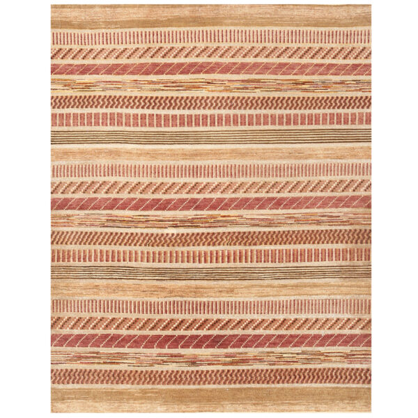 Afghan Hand-knotted Vegetable Dye Gabbeh Wool Rug (5' x 5'4)