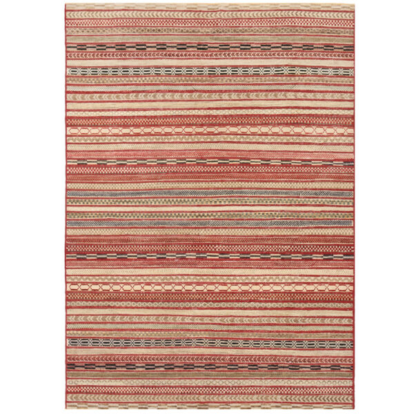 Afghan Hand-knotted Vegetable Dye Gabbeh Wool Rug (6'2 x 8'9)