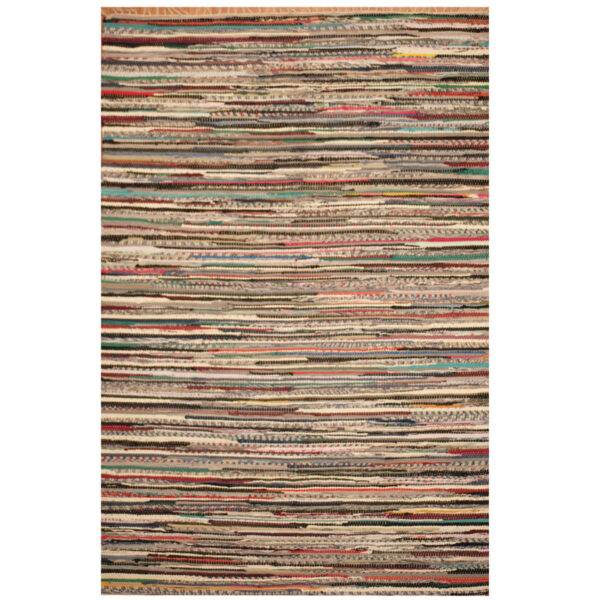 Indo Hand-woven Wool Kilim (4' x 6')