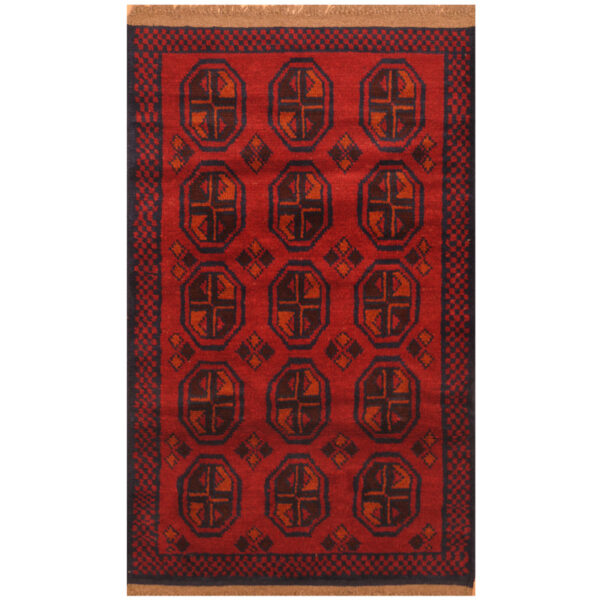 Afghan Hand-knotted Tribal Balouchi Wool Rug (2'9 x 4'6)