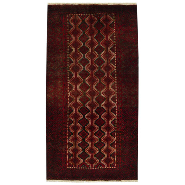 Persian Hand-knotted Tribal Balouchi Wool Runner (3'3 x 6'2)