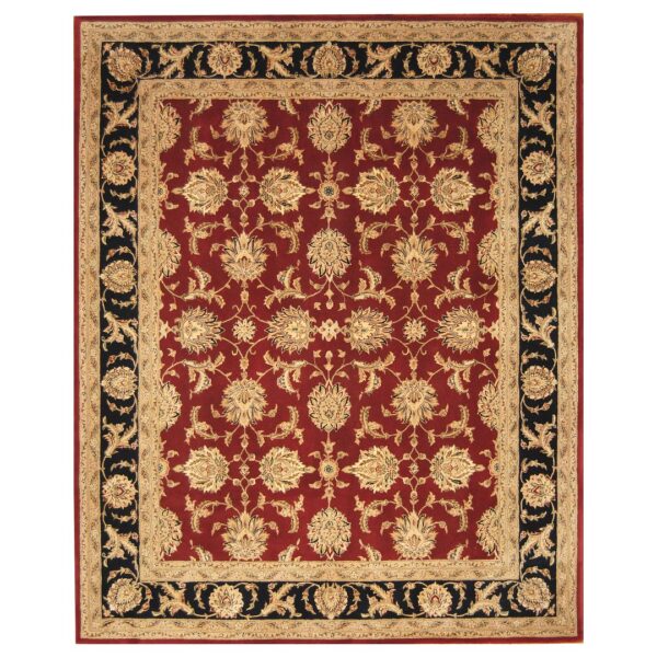 Indo Hand-tufted Tabriz Wool & Silk Rug (8' x 10')