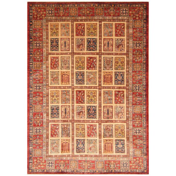 Afghan Hand-knotted Super Kazak Wool Rug (6' x 8'8)