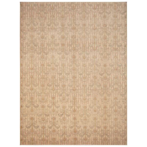 Afghan Hand-knotted Vegetable Dye Ikat Wool Rug (8'8 x 11'6)