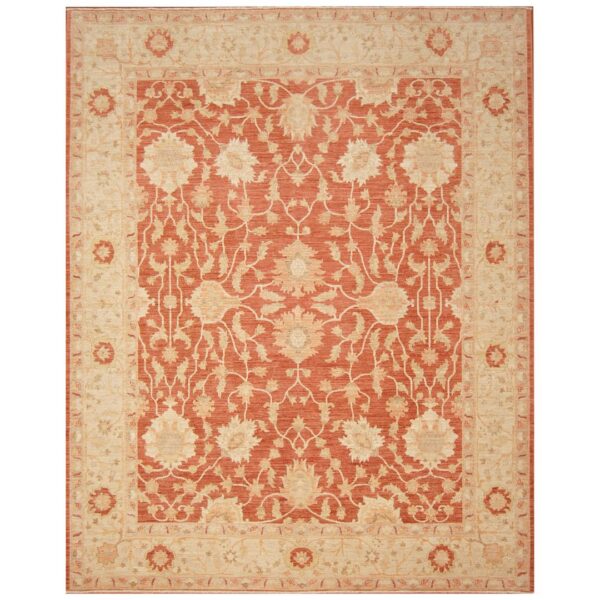Afghan Hand-knotted Oushak Wool Rug (8' x 10')