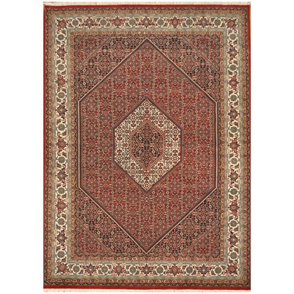 Persian Hand-knotted Bidjar Wool Rug (5'10 x 8')