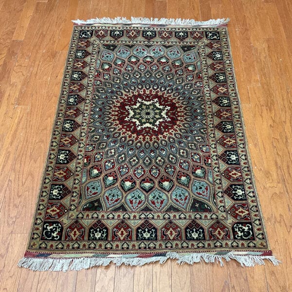 HERAT ORIENTAL Handmade Tabriz Design Wool Rug (3'4 x 5')