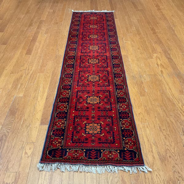 HERAT ORIENTAL Handmade Khall Mohammadi Wool Runner (2'6 x 10')