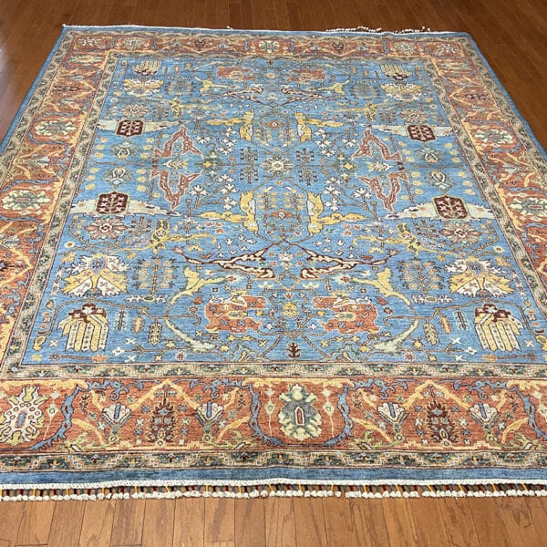 Afghan Hand-knotted Super Kazak Wool Rug (8'2 x 9'9)