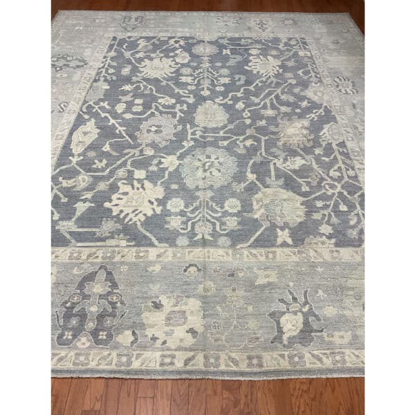 Afghan Hand-knotted Vegetable Dye Oushak Wool Rug (12' x 14'1)