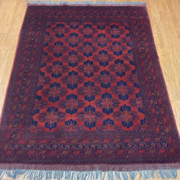 Handmade Khall Mohammadi Wool Rug (4'10 x 6'6)