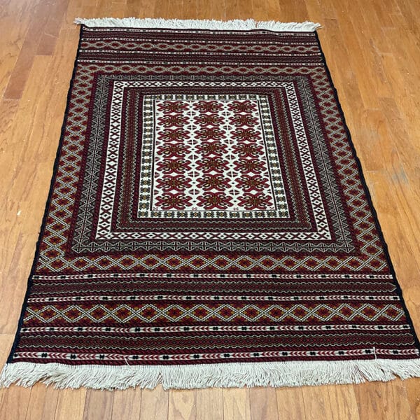 HERAT ORIENTAL Handmade Soumak Kilim (4' x 6')