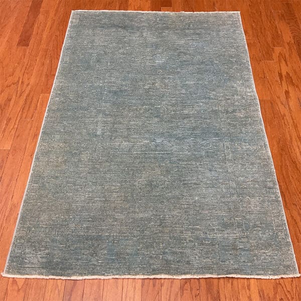 Afghan Hand-knotted Vegetable Over-Dye Oushak Wool Rug (3'10 x 5'9)